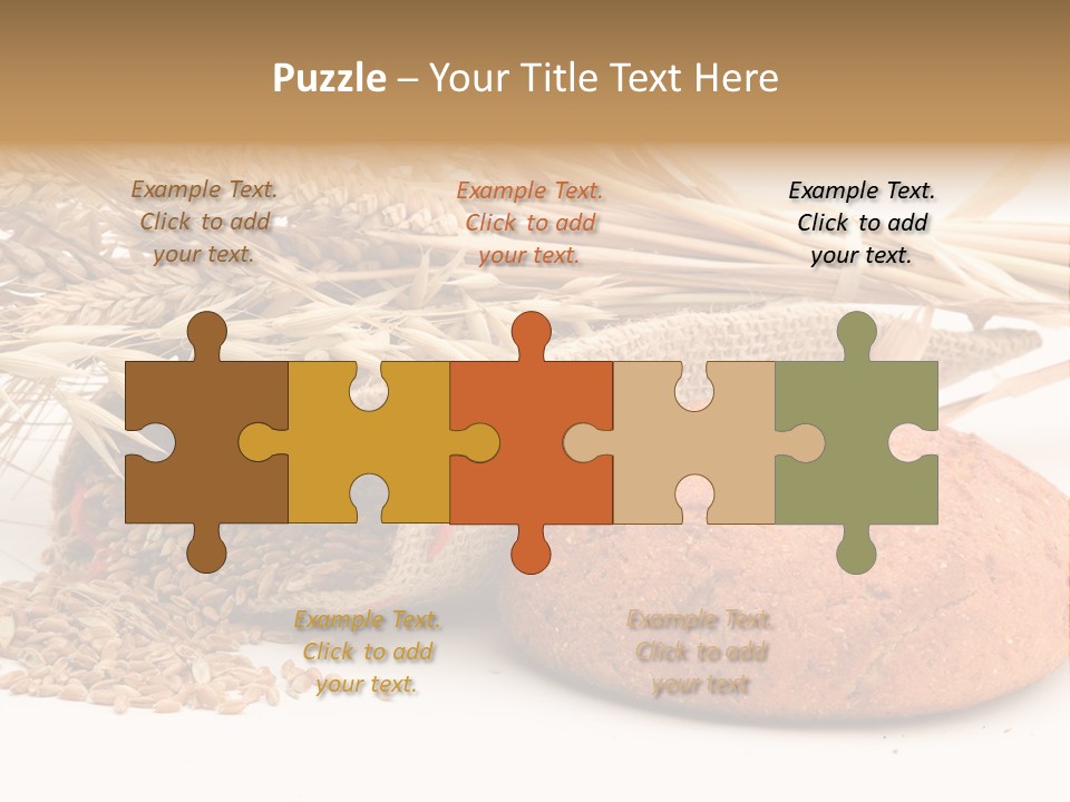 Loaf Bread Cereal PowerPoint Template