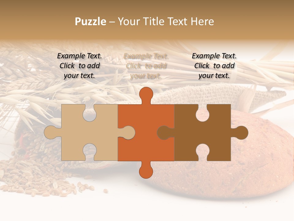 Loaf Bread Cereal PowerPoint Template