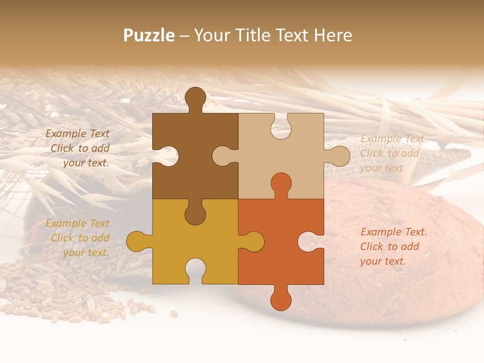 Loaf Bread Cereal PowerPoint Template