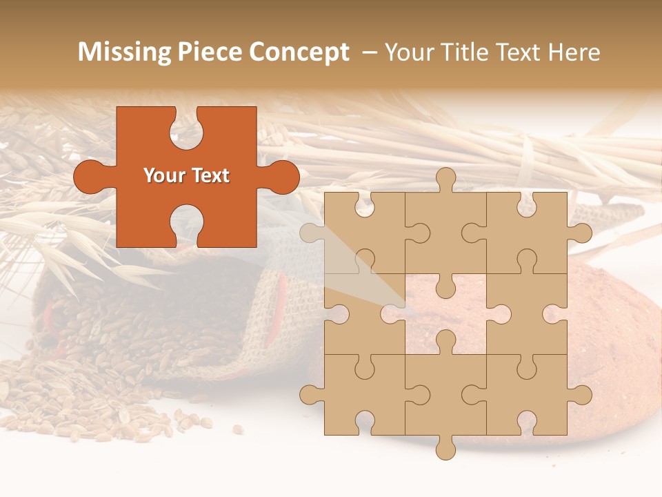 Loaf Bread Cereal PowerPoint Template