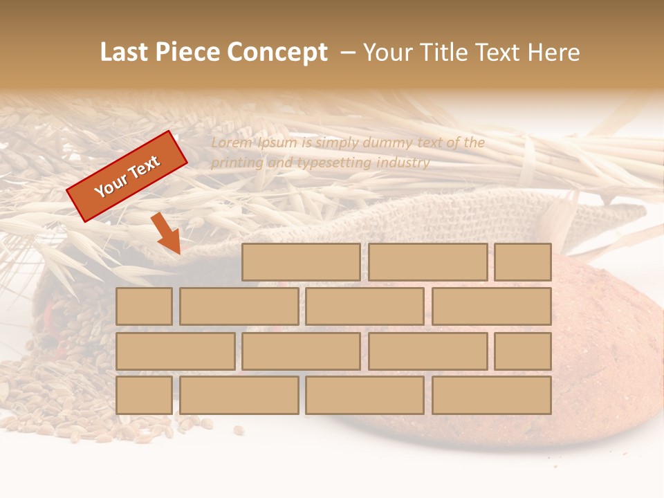 Loaf Bread Cereal PowerPoint Template