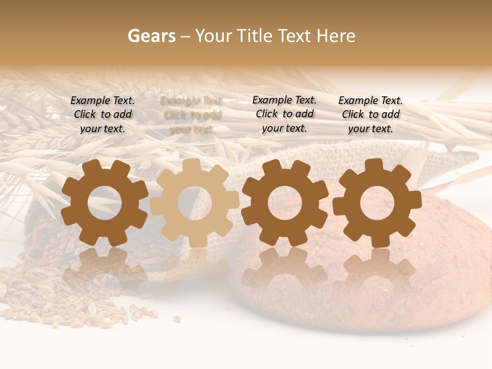 Loaf Bread Cereal PowerPoint Template
