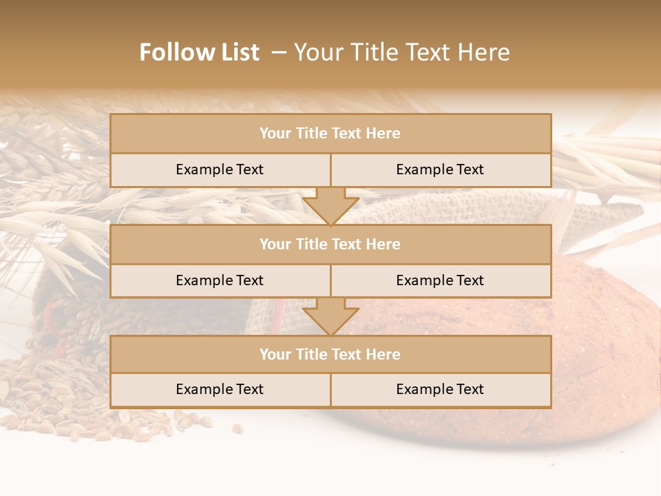Loaf Bread Cereal PowerPoint Template