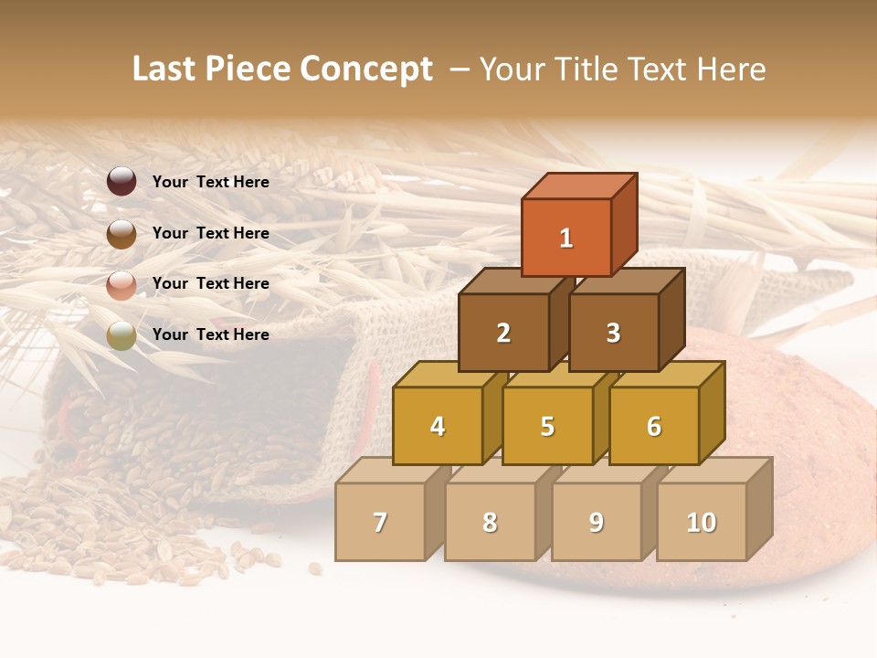 Loaf Bread Cereal PowerPoint Template