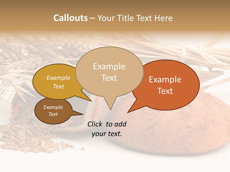 Loaf Bread Cereal PowerPoint Template