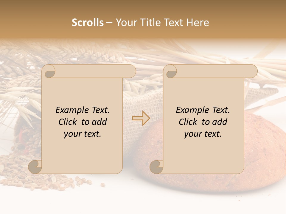 Loaf Bread Cereal PowerPoint Template