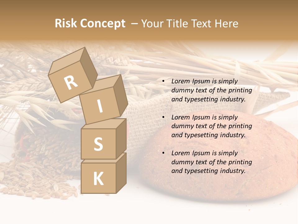 Loaf Bread Cereal PowerPoint Template