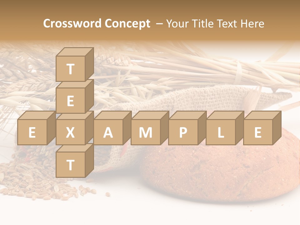 Loaf Bread Cereal PowerPoint Template