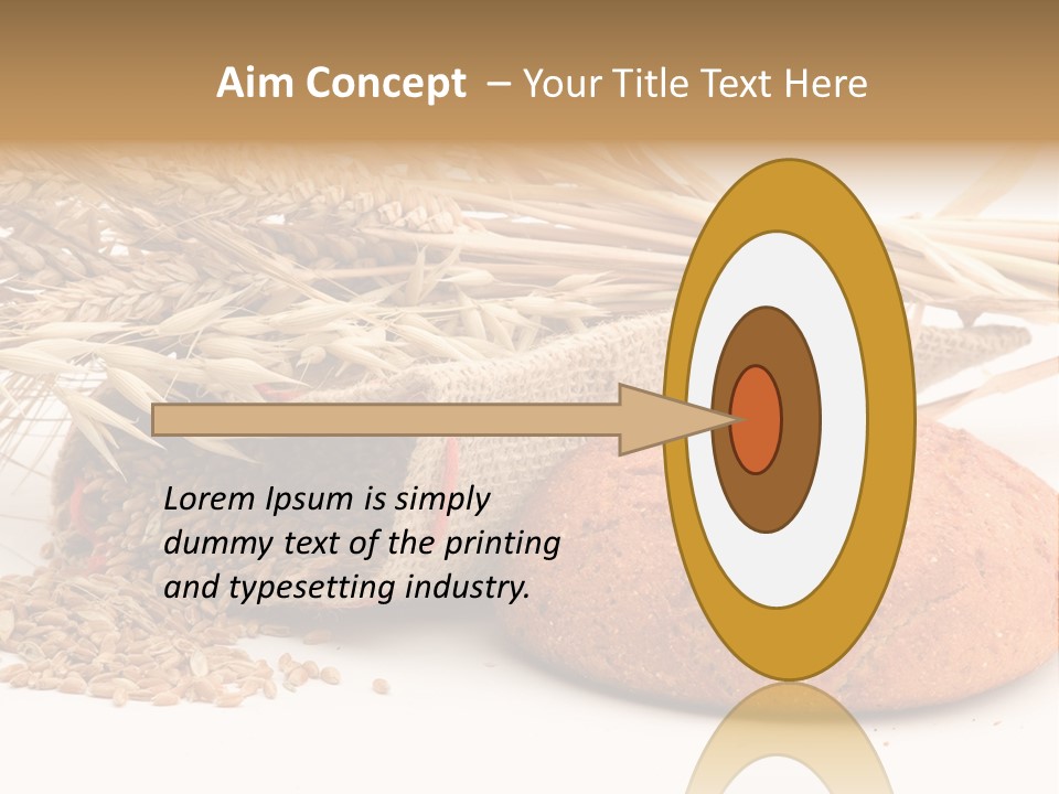 Loaf Bread Cereal PowerPoint Template