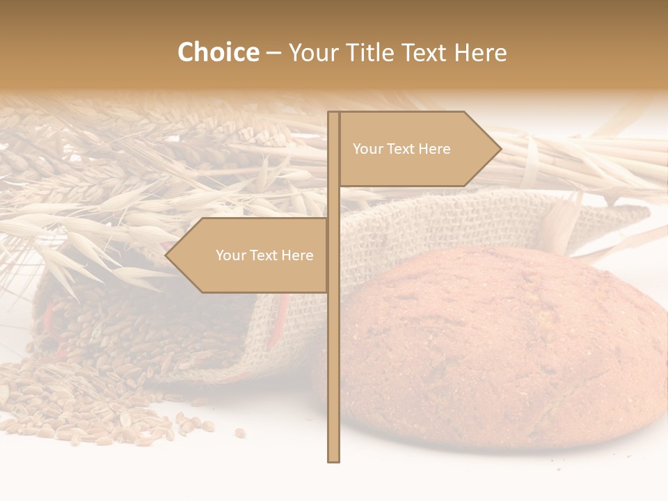 Loaf Bread Cereal PowerPoint Template