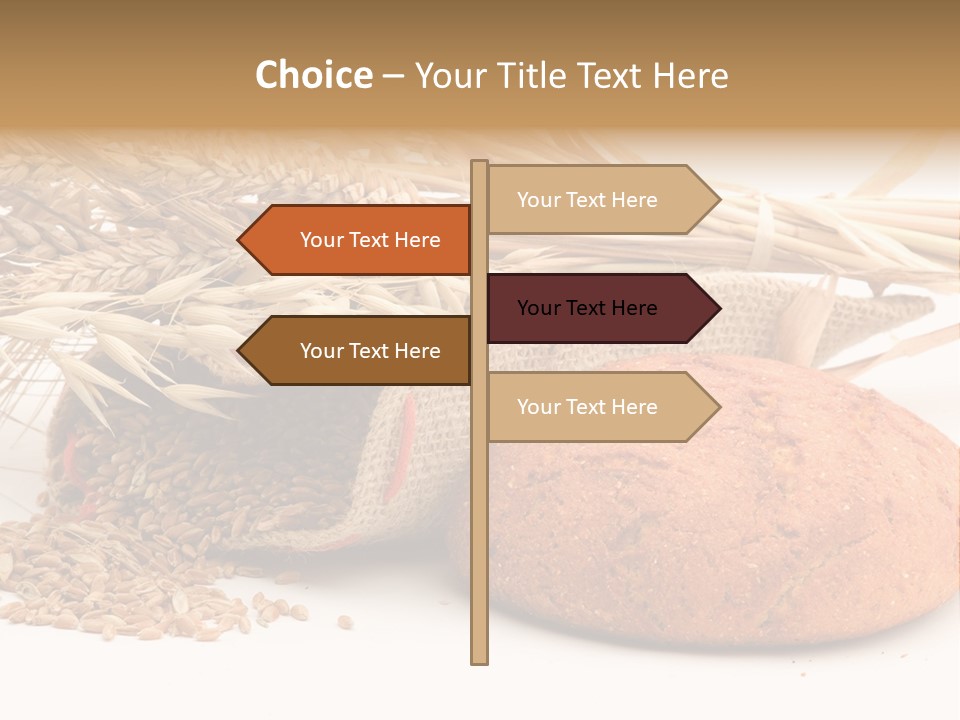 Loaf Bread Cereal PowerPoint Template