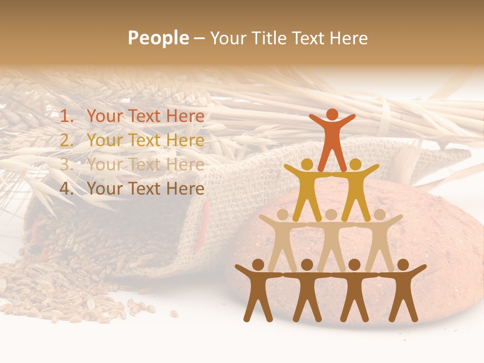 Loaf Bread Cereal PowerPoint Template