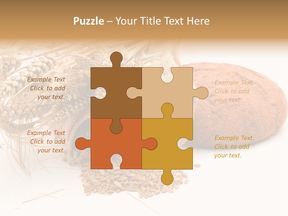 Food Wheat Crop PowerPoint Template