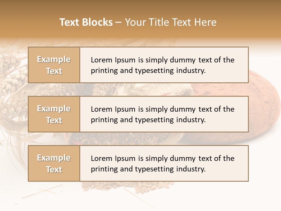 Food Wheat Crop PowerPoint Template