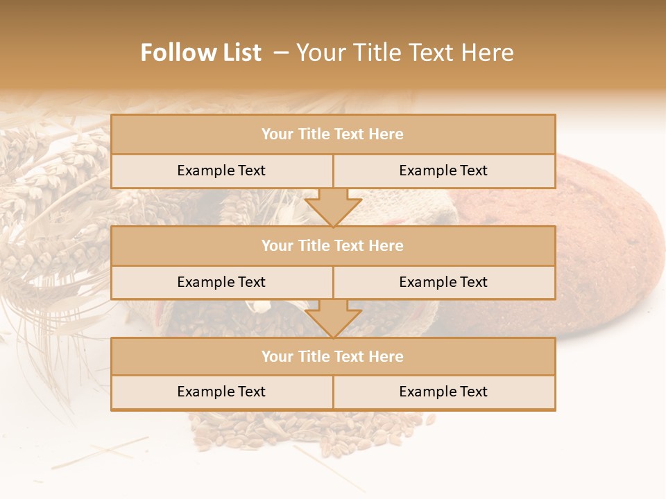 Food Wheat Crop PowerPoint Template