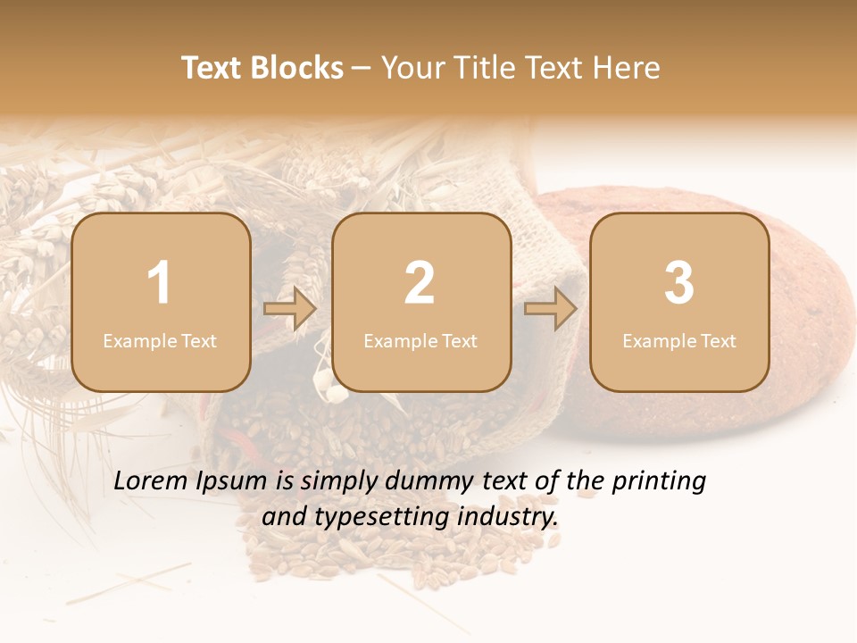 Food Wheat Crop PowerPoint Template