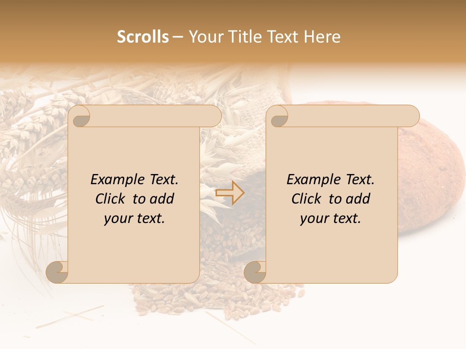 Food Wheat Crop PowerPoint Template