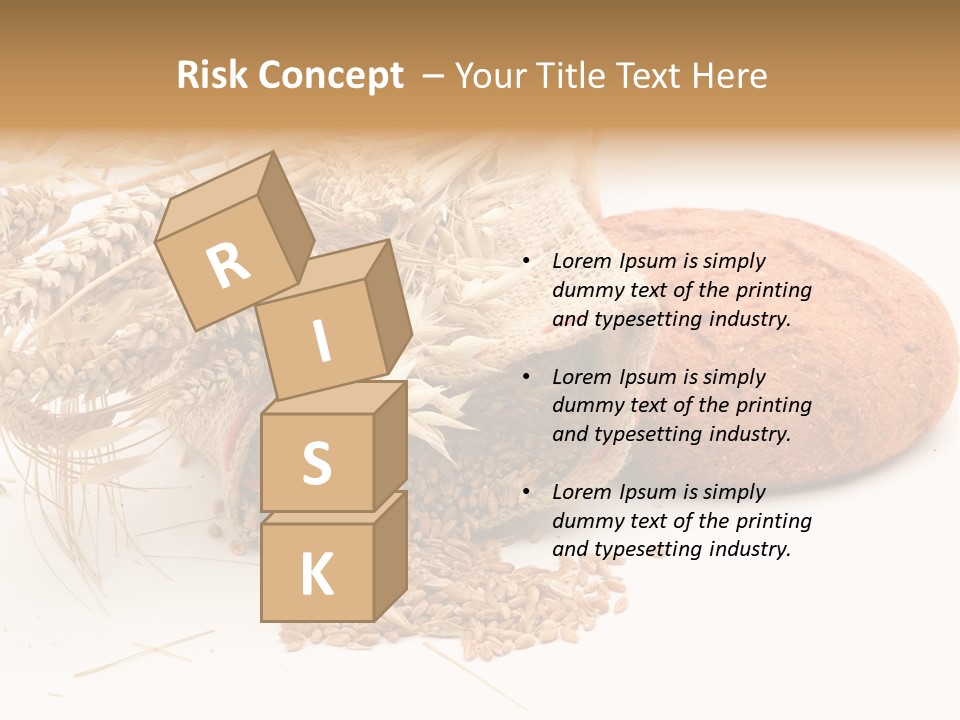 Food Wheat Crop PowerPoint Template