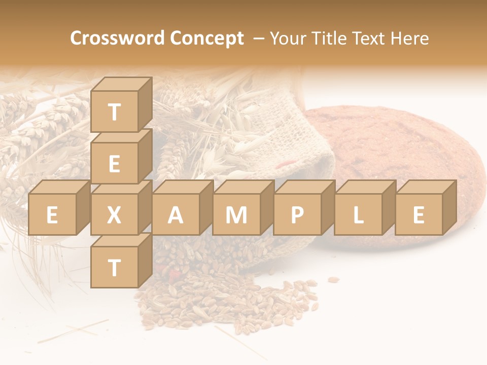 Food Wheat Crop PowerPoint Template