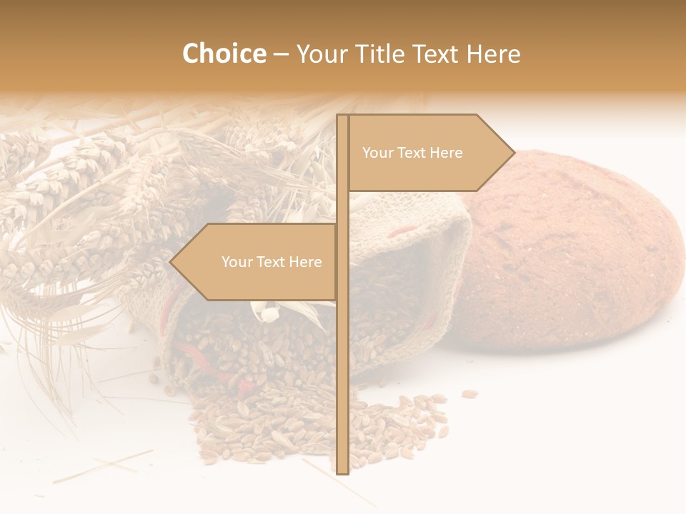 Food Wheat Crop PowerPoint Template