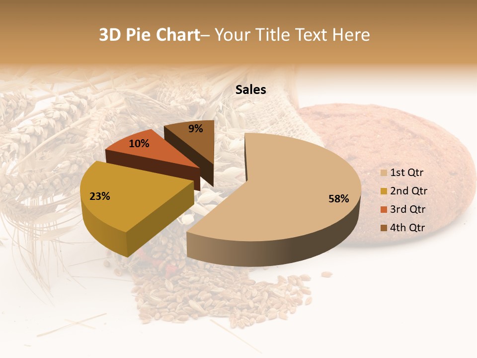 Food Wheat Crop PowerPoint Template