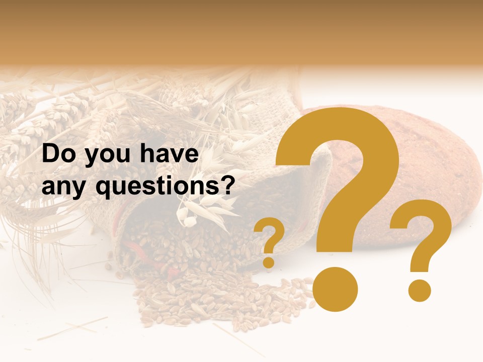 Food Wheat Crop PowerPoint Template