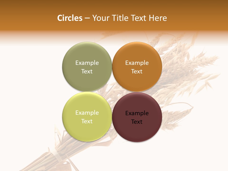 Crop Bread Harvest PowerPoint Template