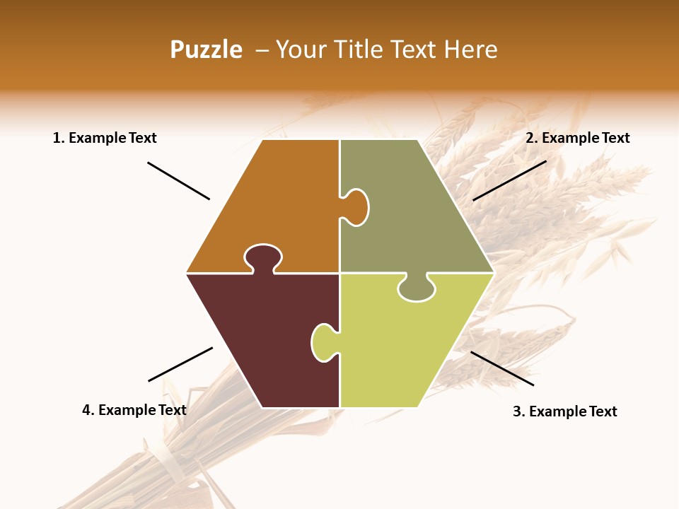 Crop Bread Harvest PowerPoint Template