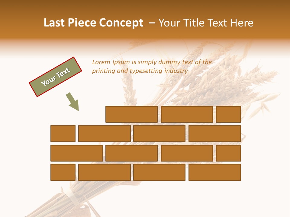 Crop Bread Harvest PowerPoint Template