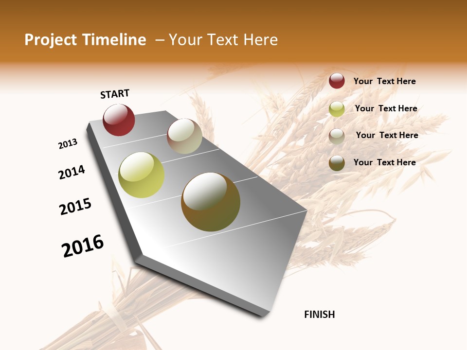 Crop Bread Harvest PowerPoint Template