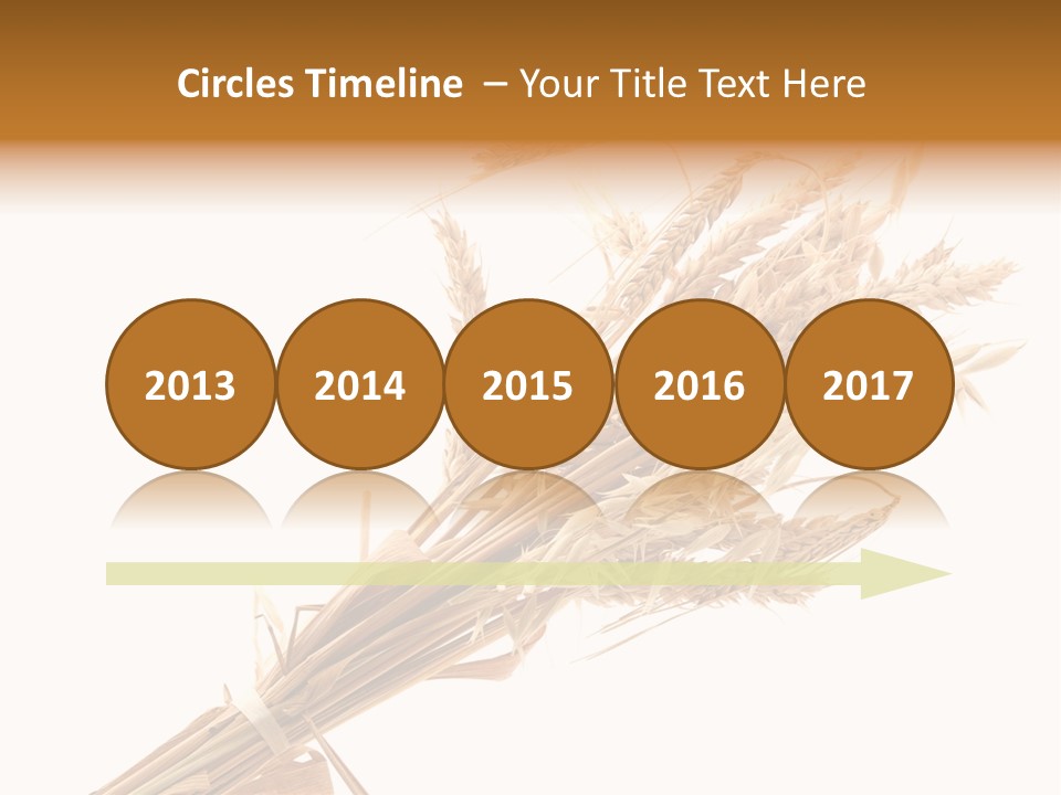 Crop Bread Harvest PowerPoint Template