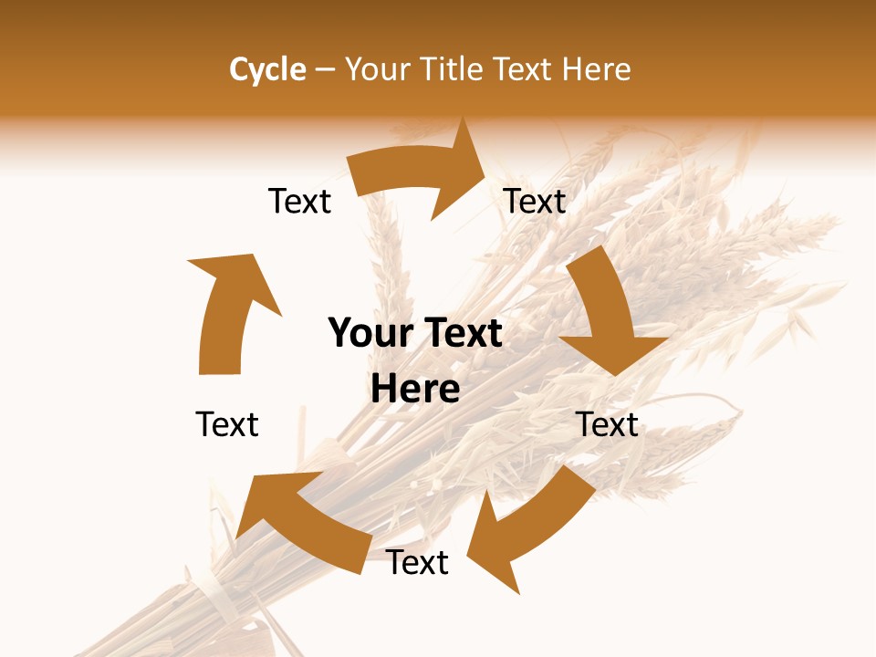 Crop Bread Harvest PowerPoint Template