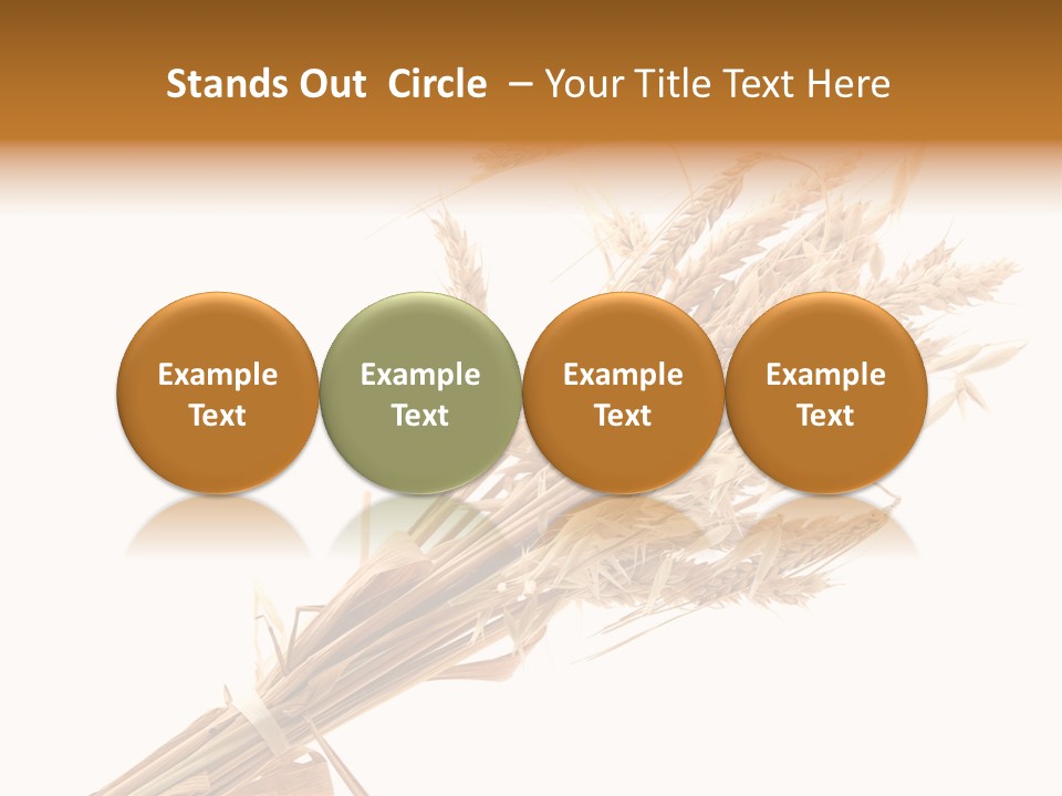 Crop Bread Harvest PowerPoint Template