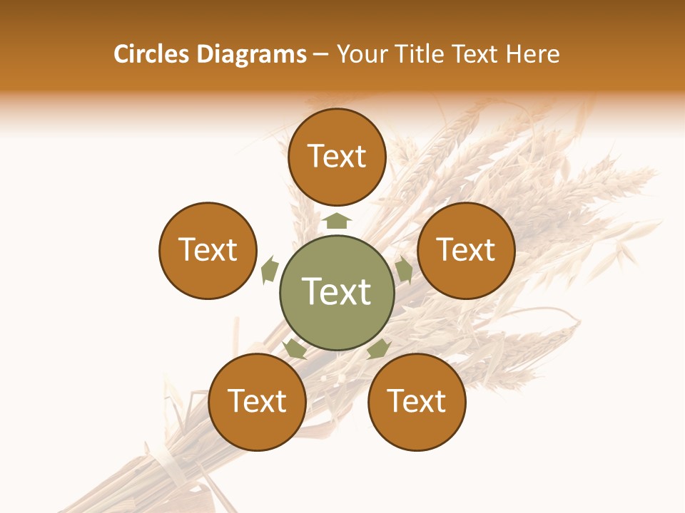 Crop Bread Harvest PowerPoint Template