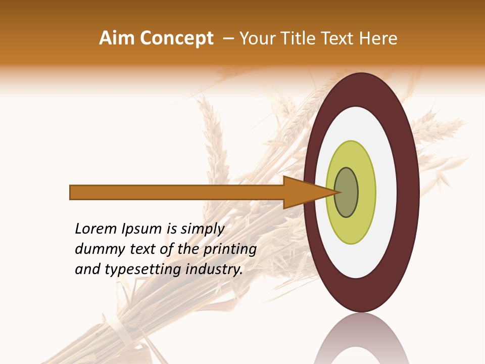 Crop Bread Harvest PowerPoint Template