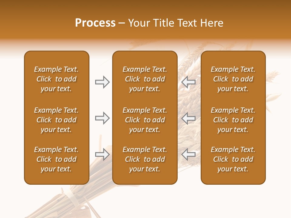 Crop Bread Harvest PowerPoint Template