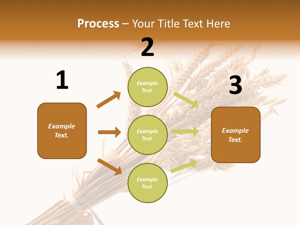 Crop Bread Harvest PowerPoint Template