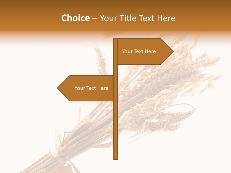 Crop Bread Harvest PowerPoint Template