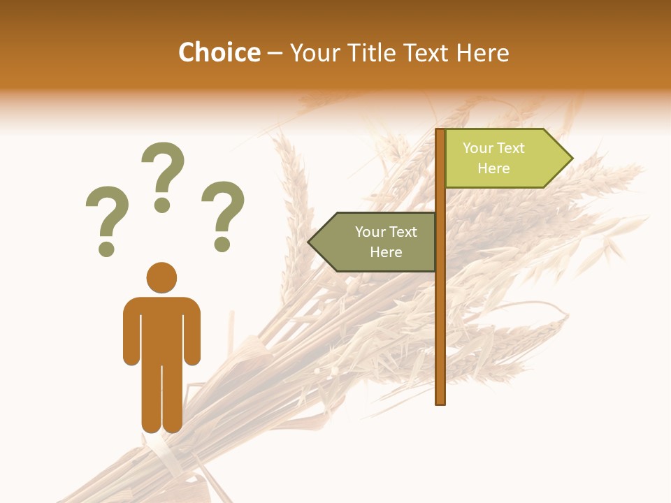 Crop Bread Harvest PowerPoint Template