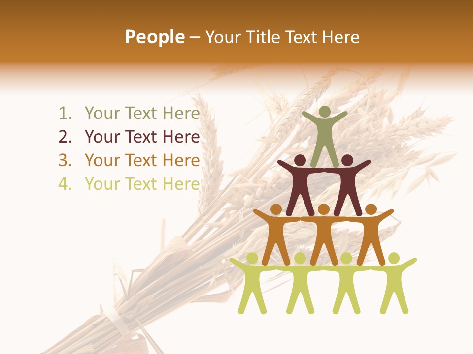 Crop Bread Harvest PowerPoint Template