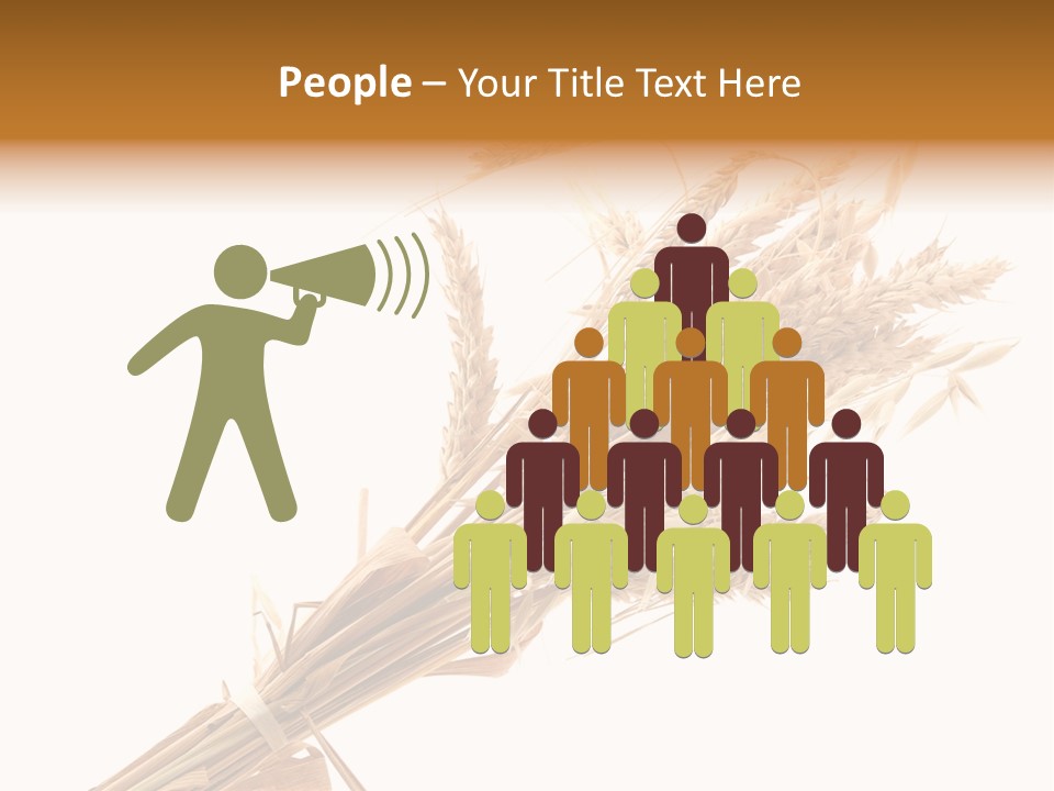 Crop Bread Harvest PowerPoint Template