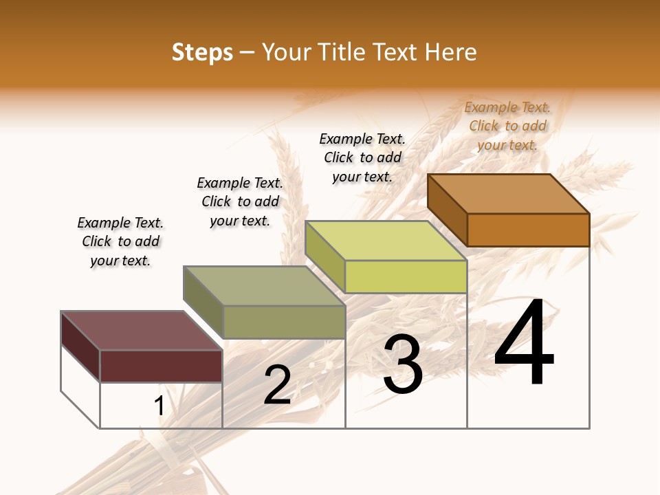 Crop Bread Harvest PowerPoint Template