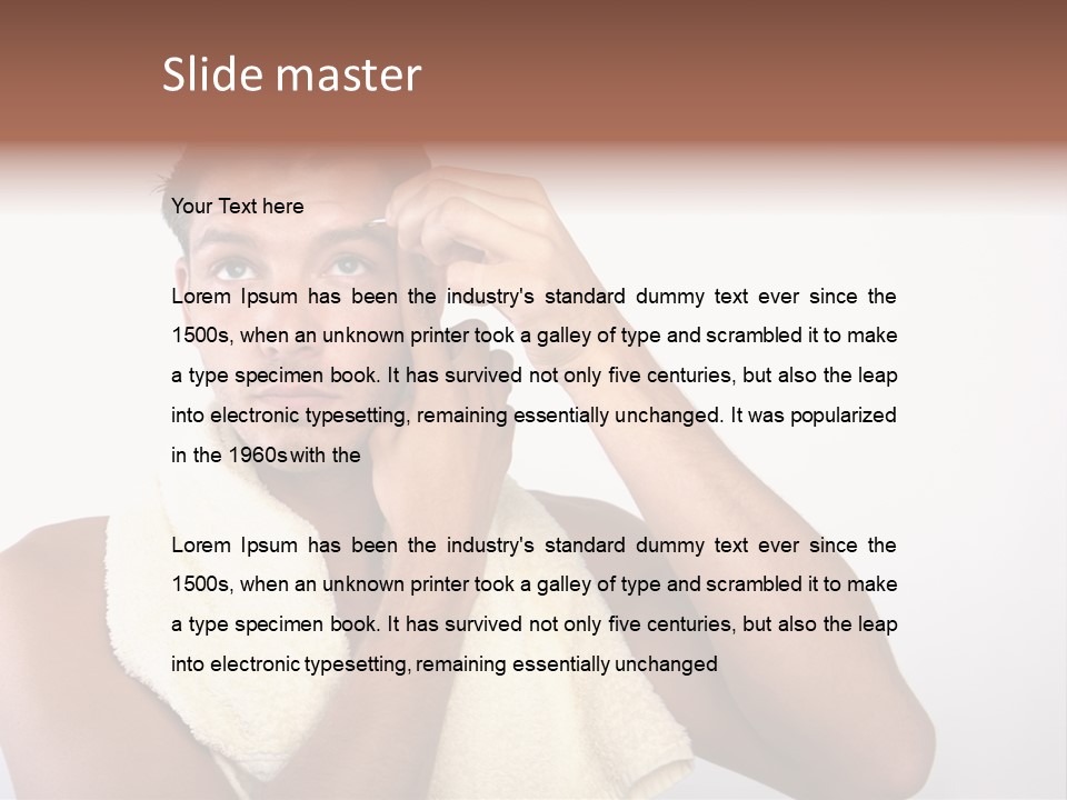 Day Ebb Tranquility PowerPoint Template