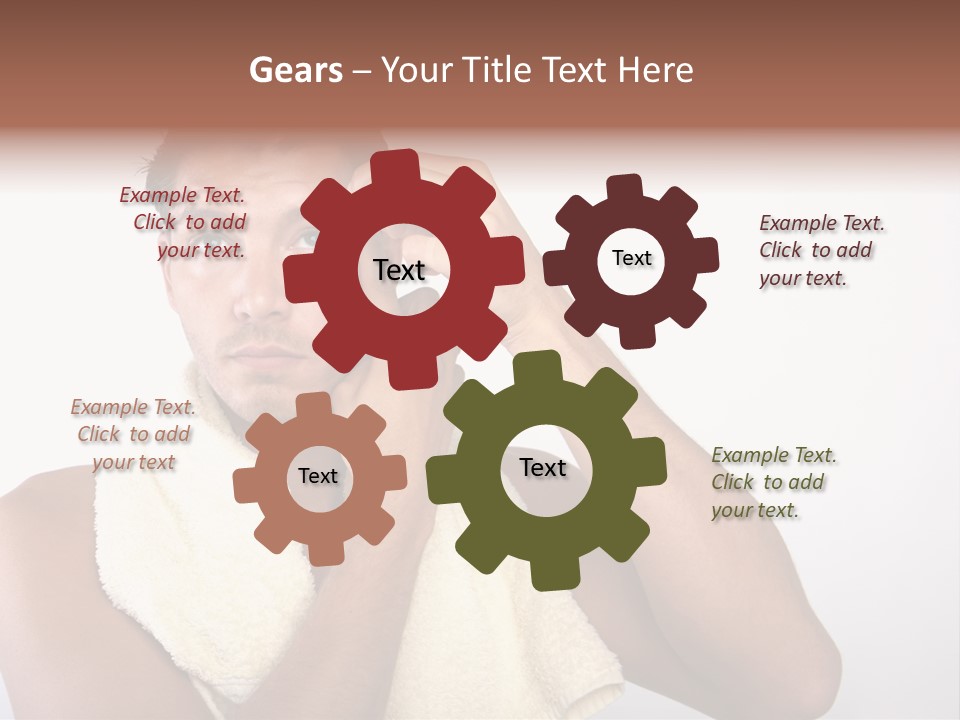 Day Ebb Tranquility PowerPoint Template