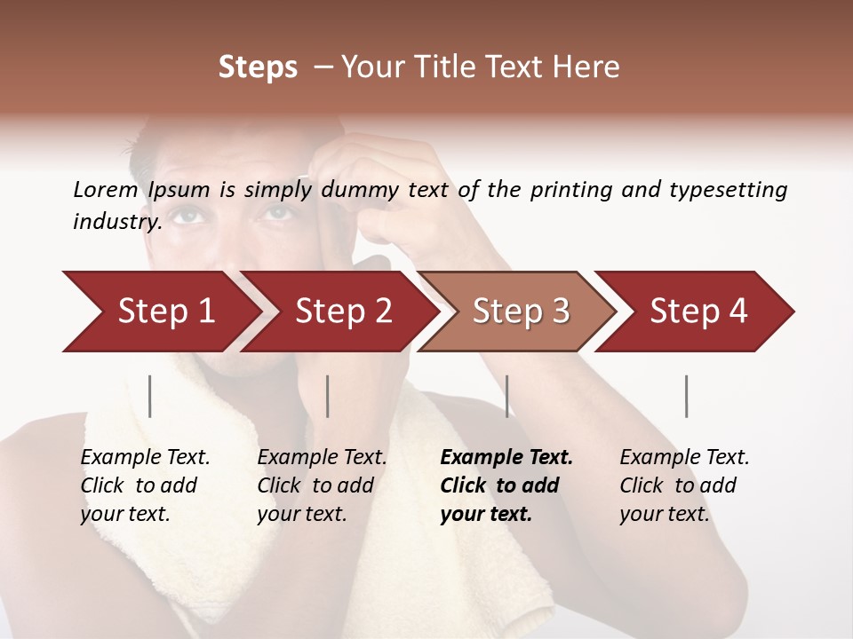 Day Ebb Tranquility PowerPoint Template