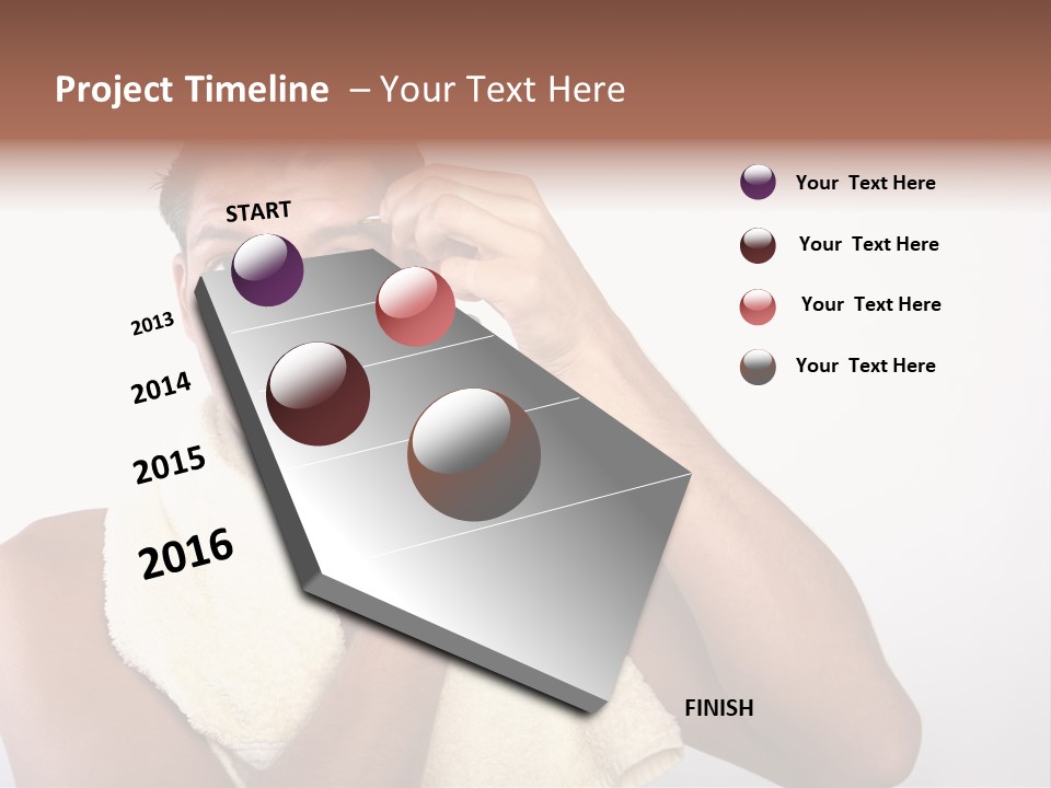 Day Ebb Tranquility PowerPoint Template