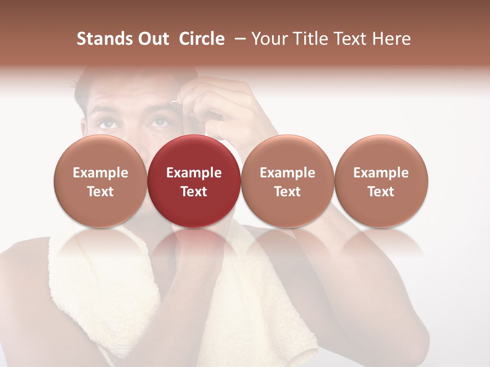 Day Ebb Tranquility PowerPoint Template