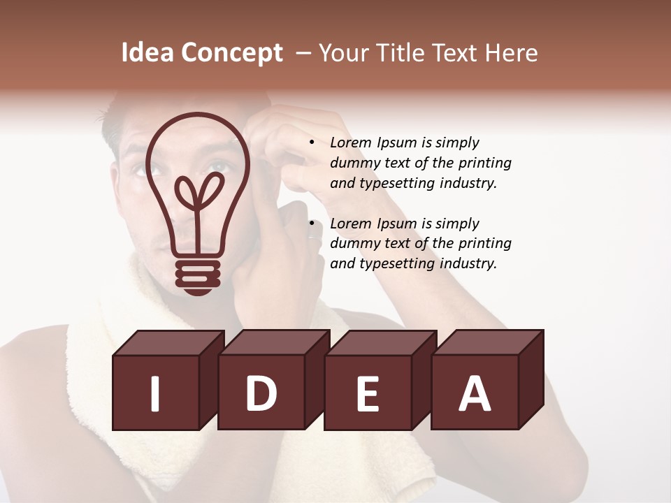 Day Ebb Tranquility PowerPoint Template