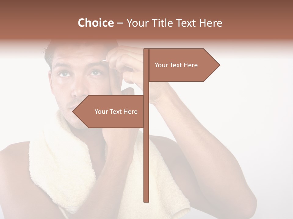 Day Ebb Tranquility PowerPoint Template