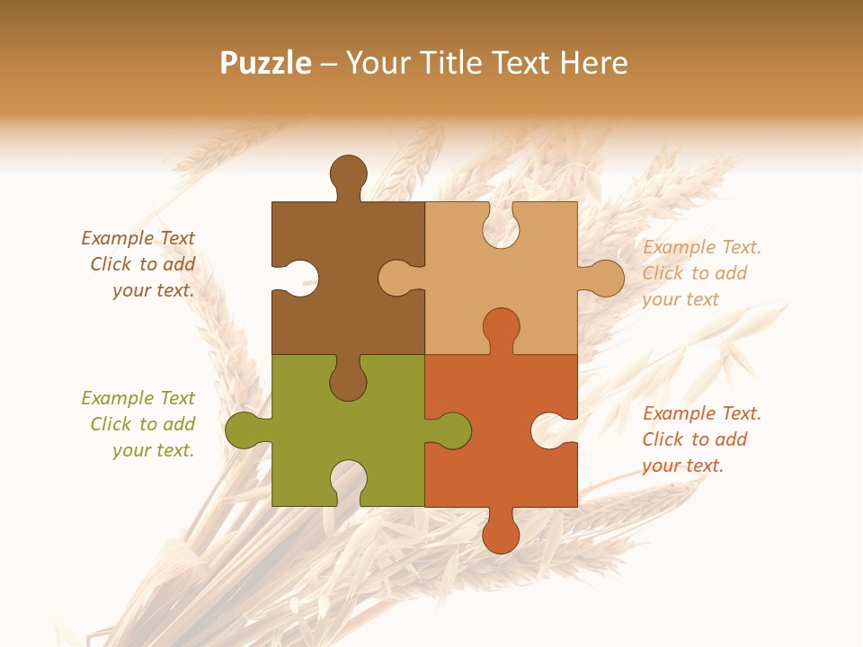 Bakery Cereal Bread PowerPoint Template